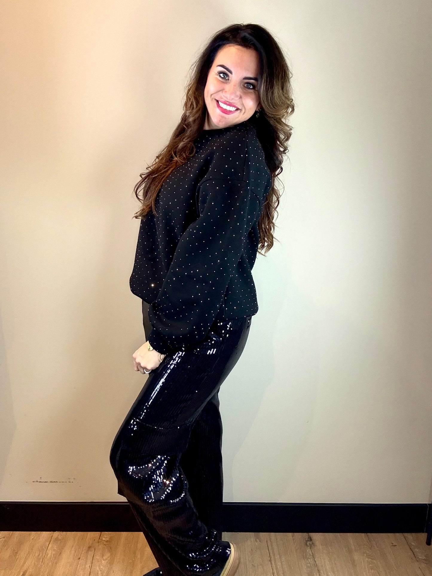 Sweater BRITTA zwart