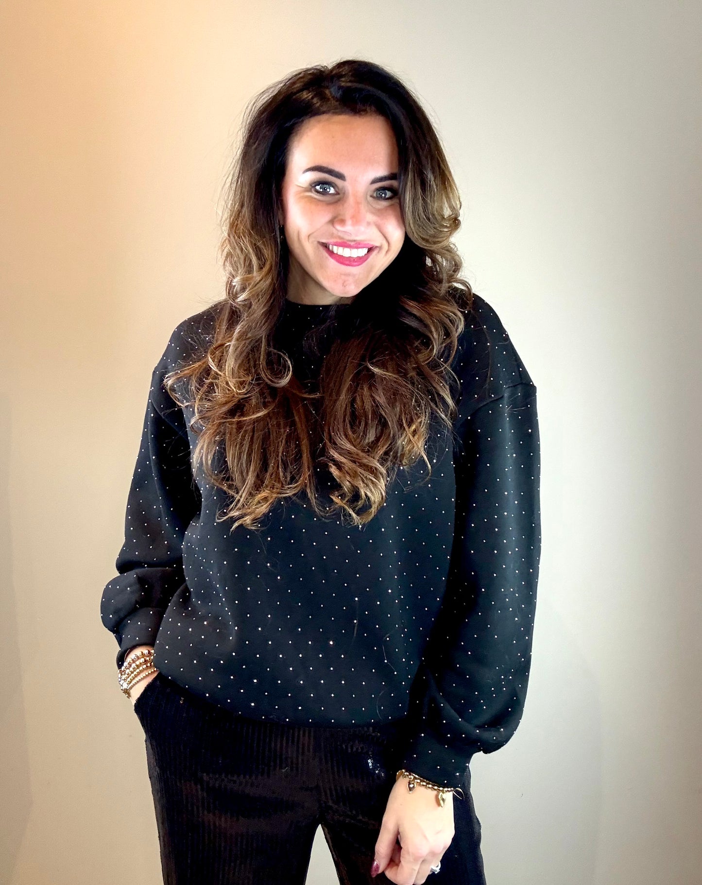 Sweater BRITTA zwart