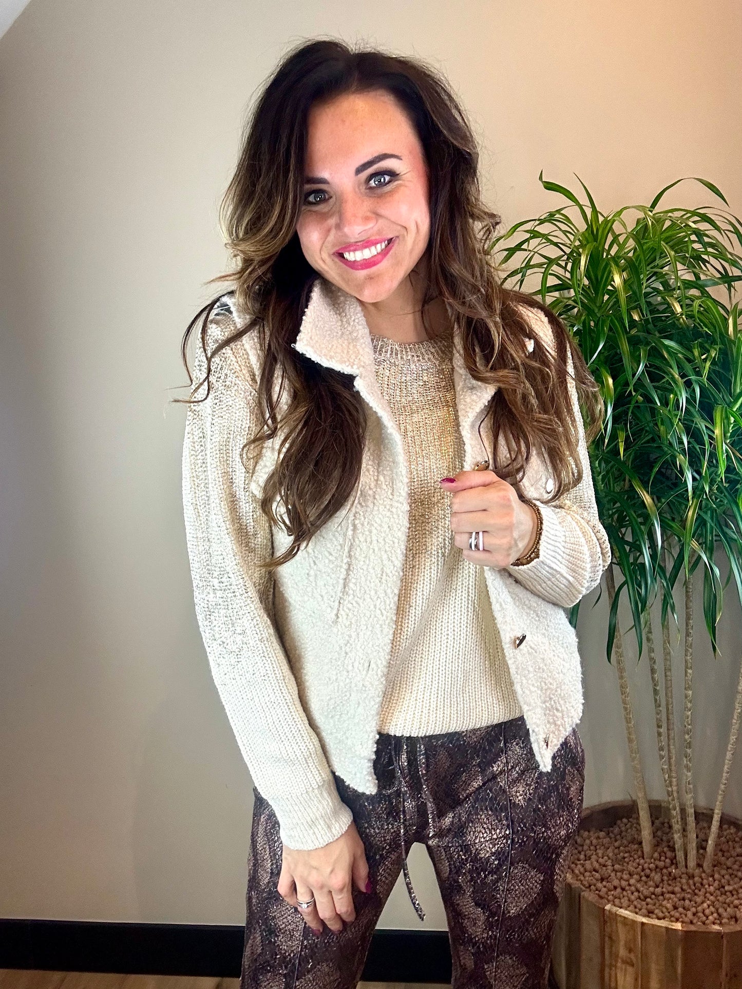 Gilet TESSY beige