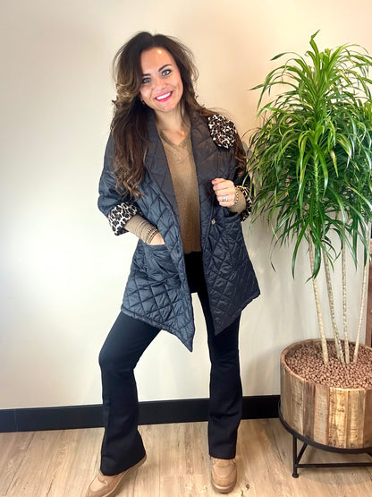 Jas JOZIE zwart