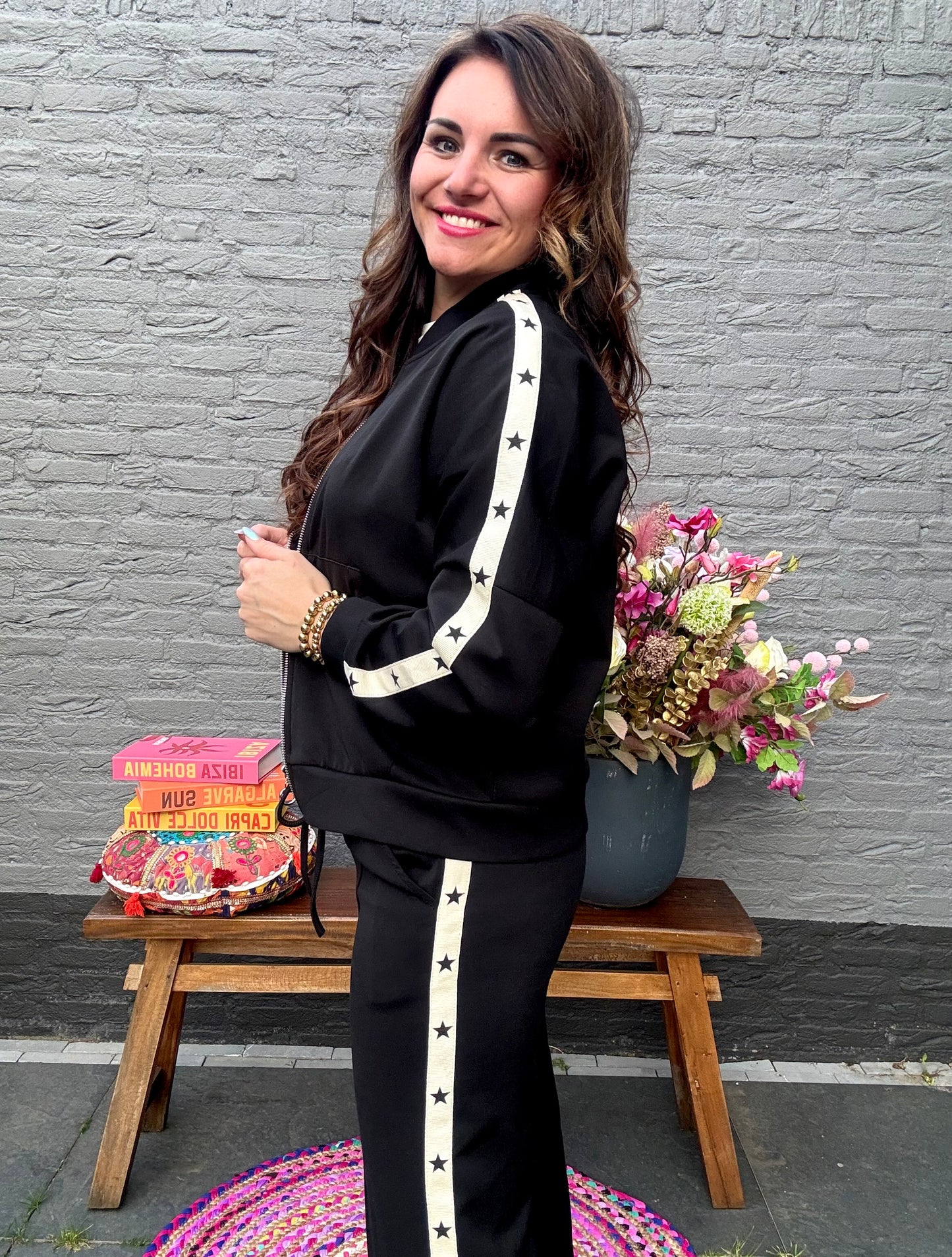 Vest STARS zwart