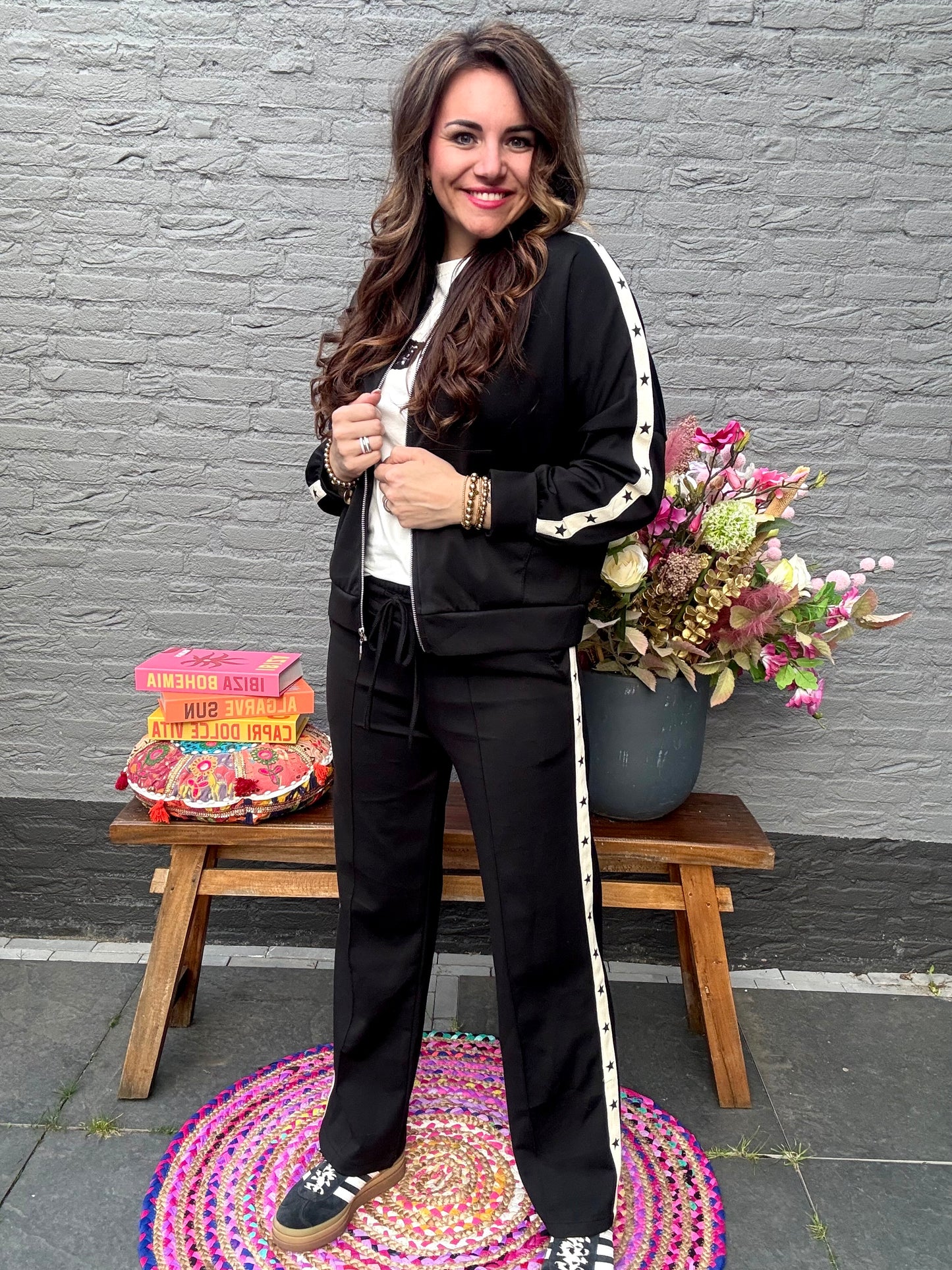 Broek STARS zwart