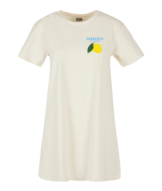 T-shirt dress sorrento - naturel