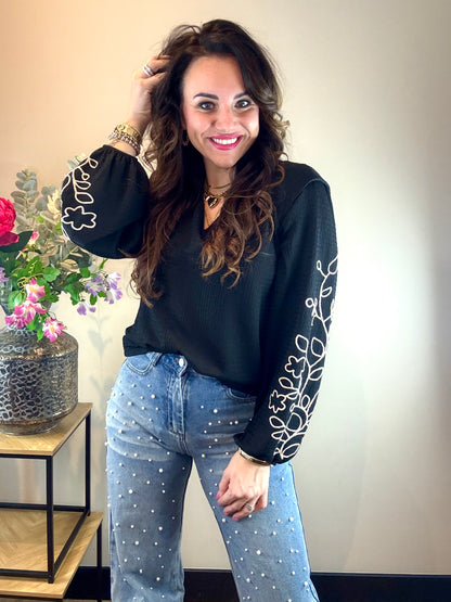 Blouse FIXXY zwart