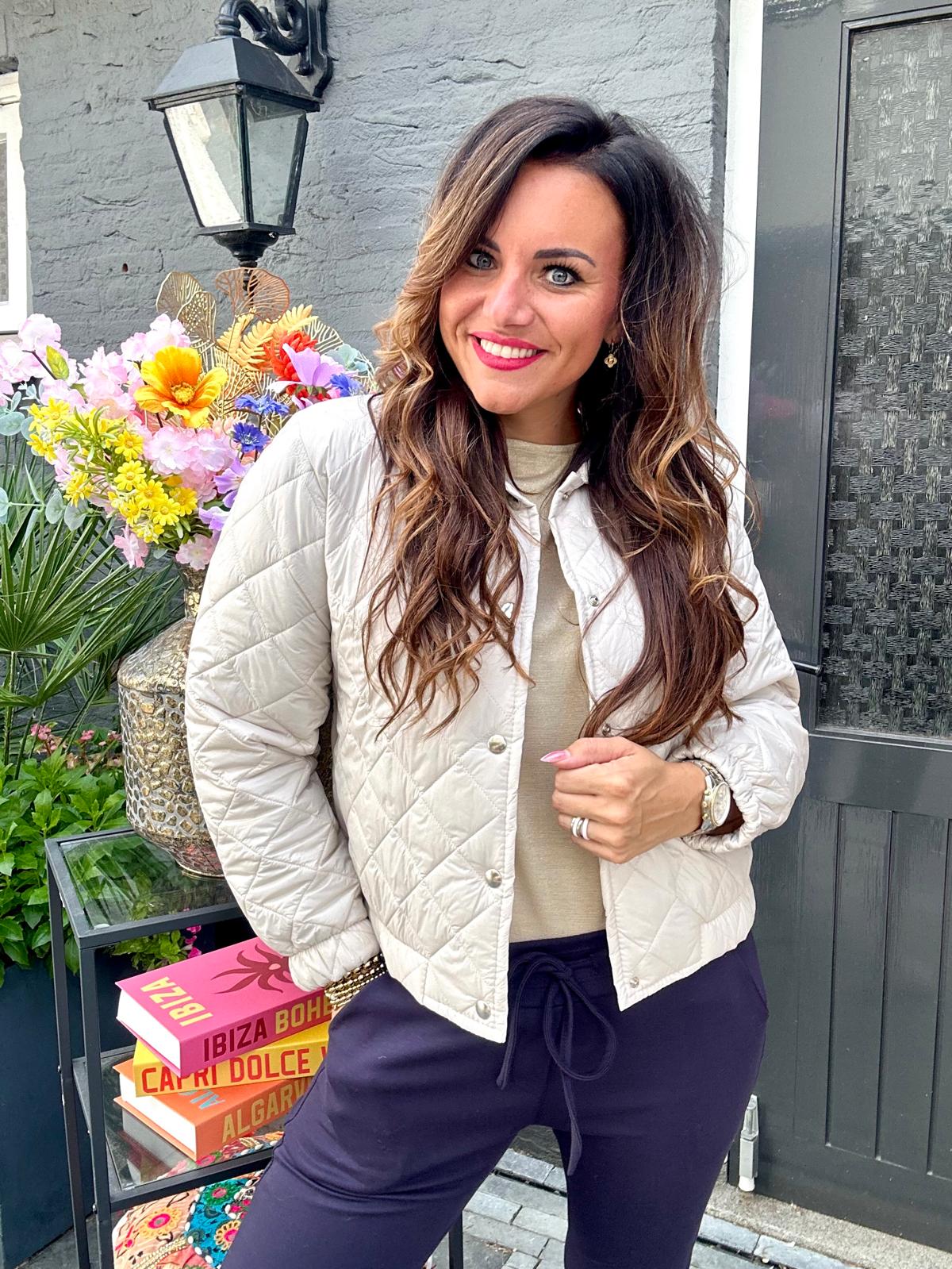 Bomber jacket NAUD beige