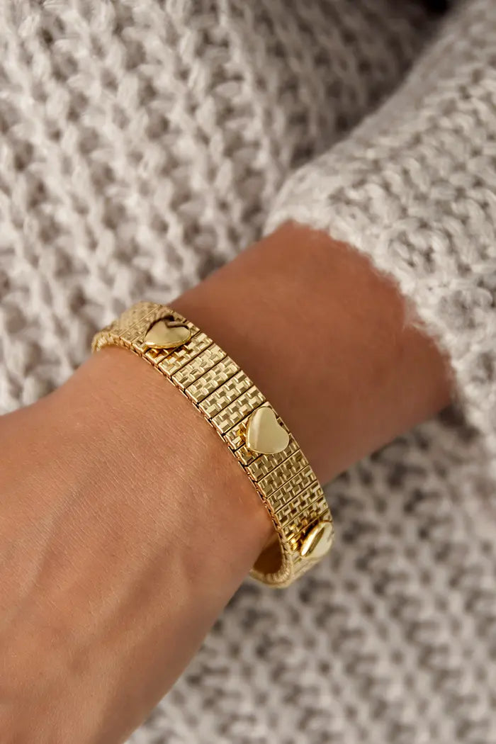 Armband Endless love armband - goud