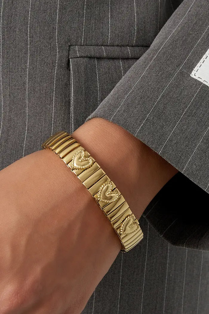 Armband Love link armband - goud
