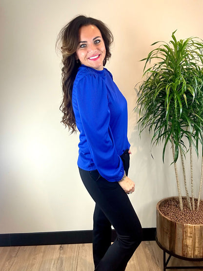 Shirt BONITO cobalt blauw
