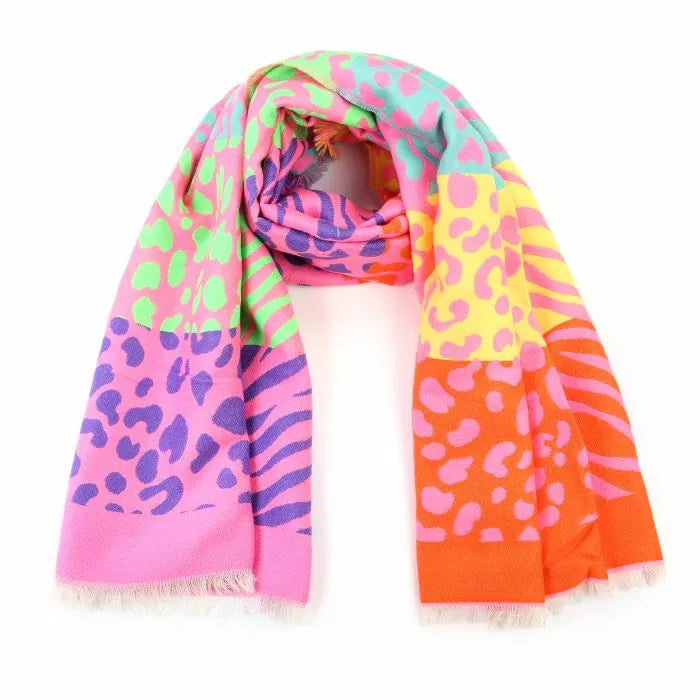 Sjaal SH69965 - FUSHIA