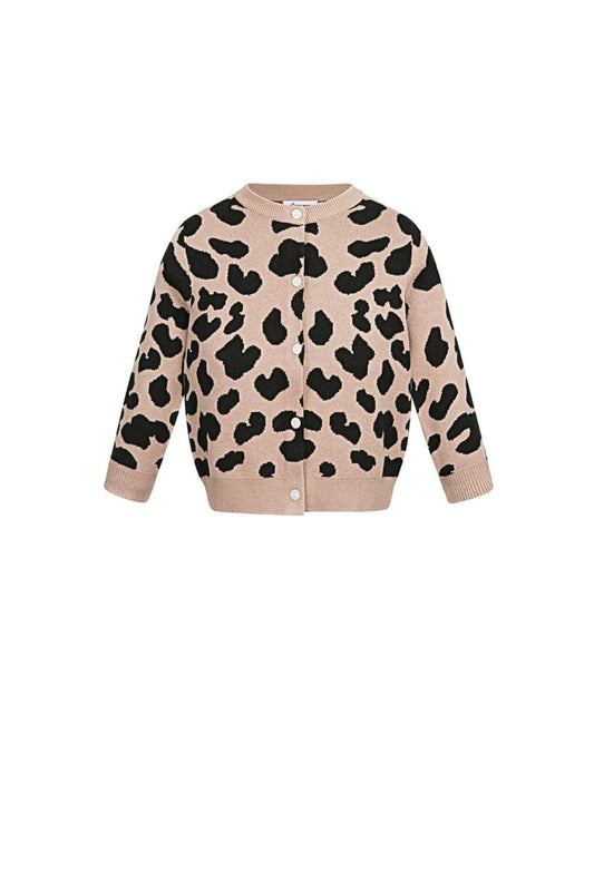 Vest LEOPARD beige - kids