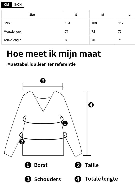 Blouse LOVE - wit