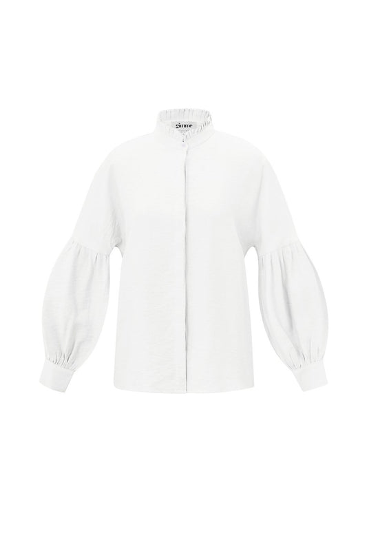 Blouse LOVE - wit