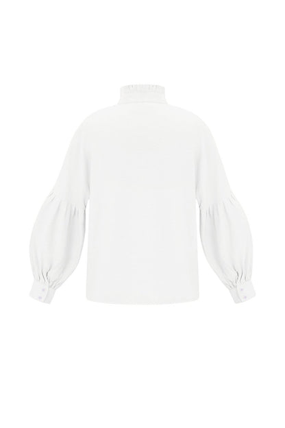 Blouse LOVE - wit
