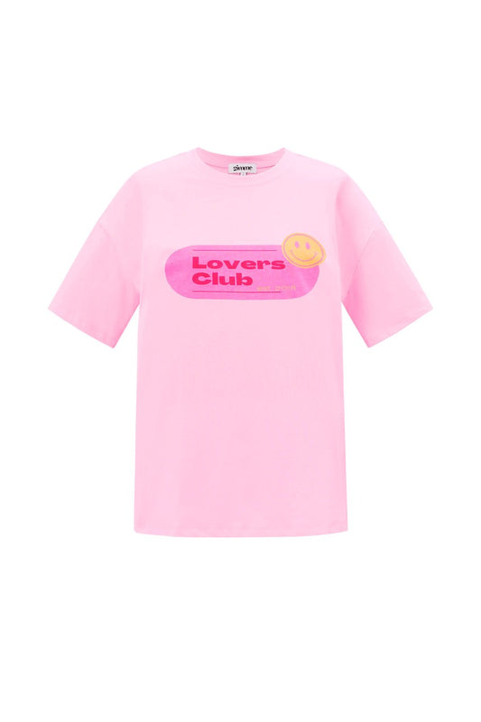 Shirt CLUB LOVERS - roze