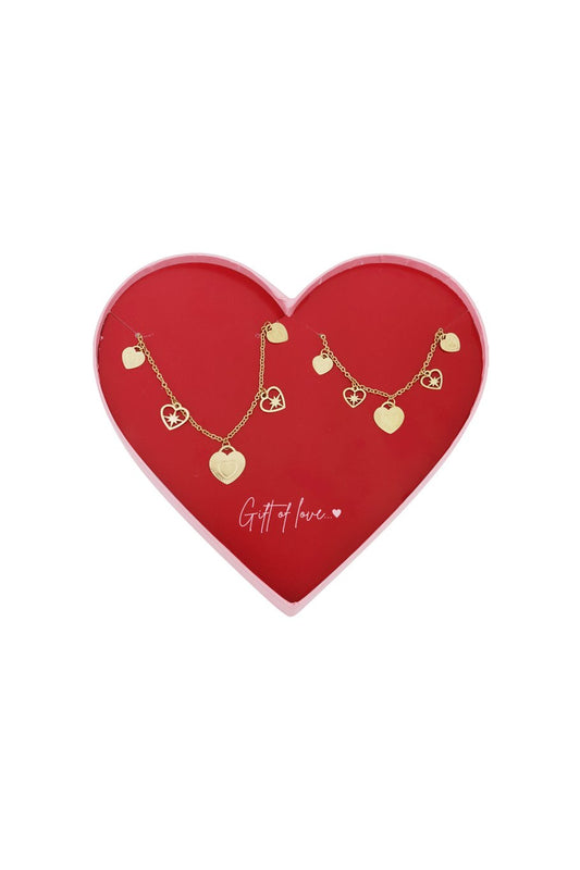 Gift of love Stainless steel jewelry - Goud kleur