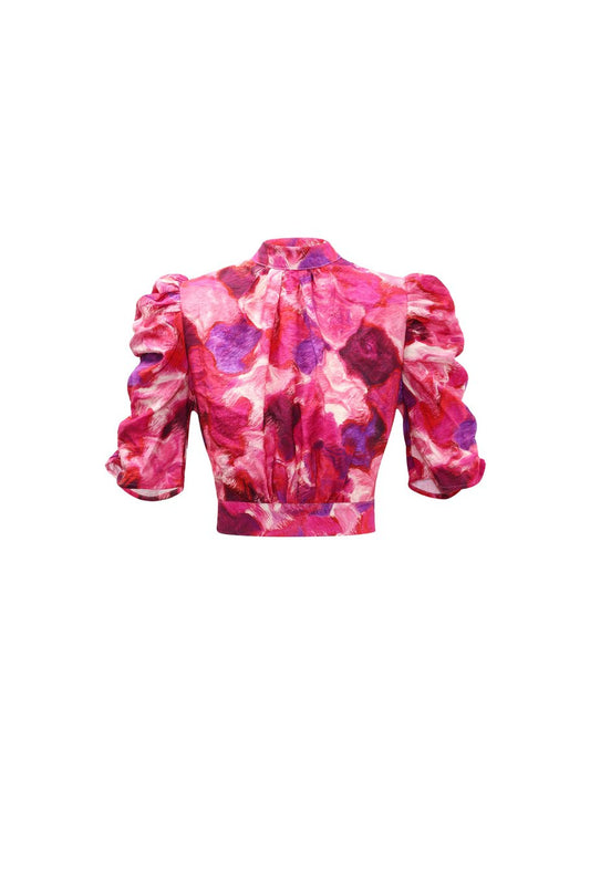 Blouse FLEURIE - roze