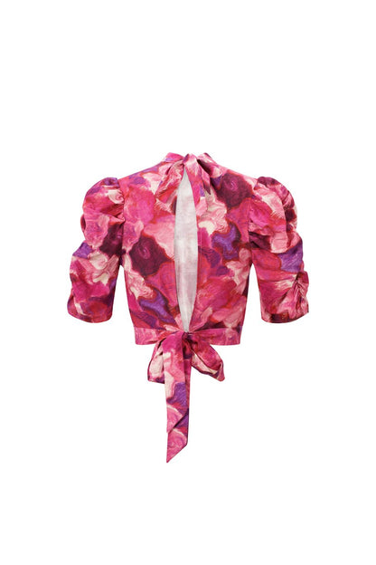 Blouse FLEURIE - roze