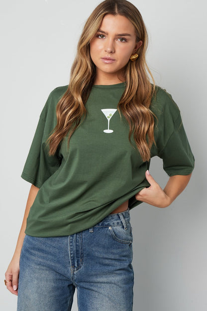T-shirt COCKTAIL club