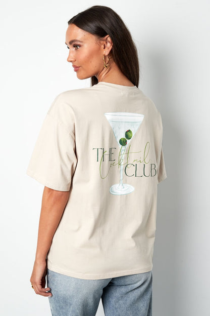 T-shirt COCKTAIL club