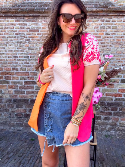 Blouse FÉÉ - licht roze
