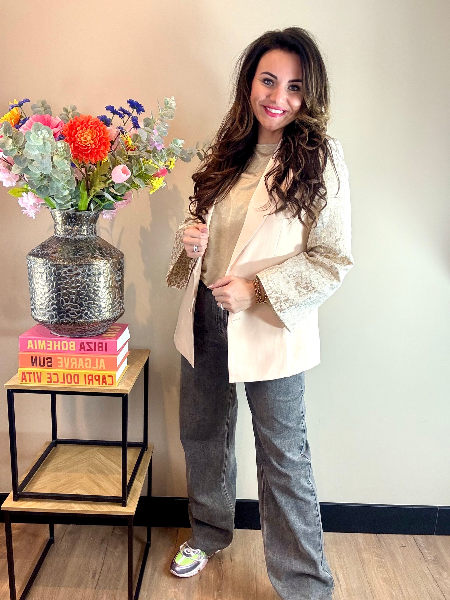 Blazer VICTORIA creme