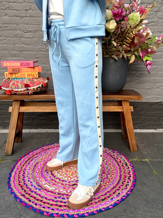 Broek STARS blauw
