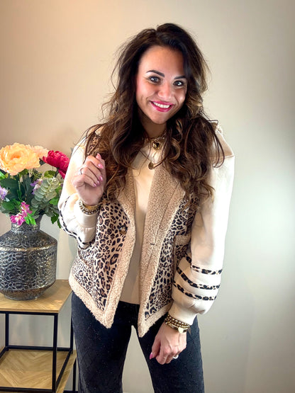 Gilet LAMMY leopard