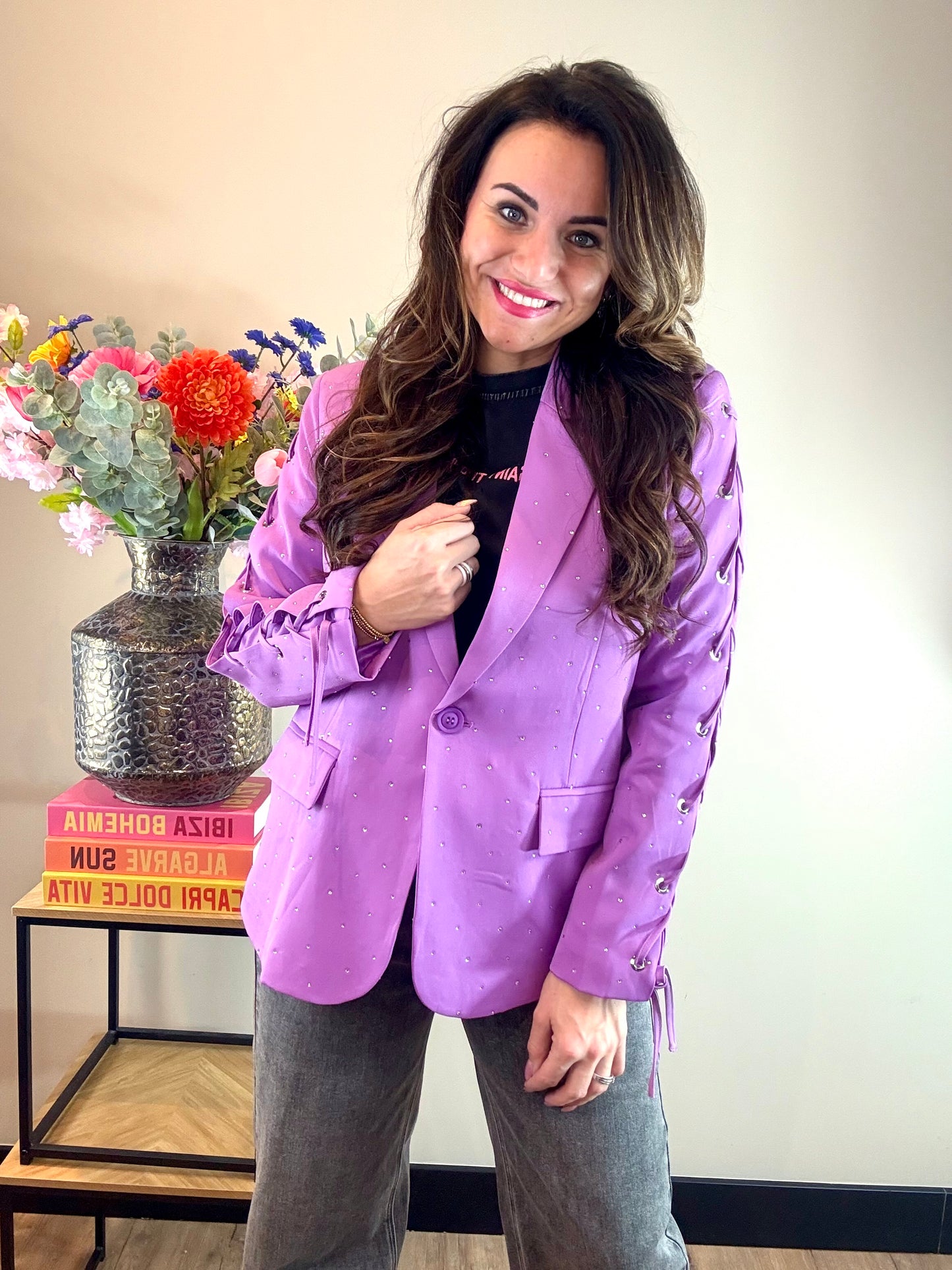 Blazer TIFFANY paars