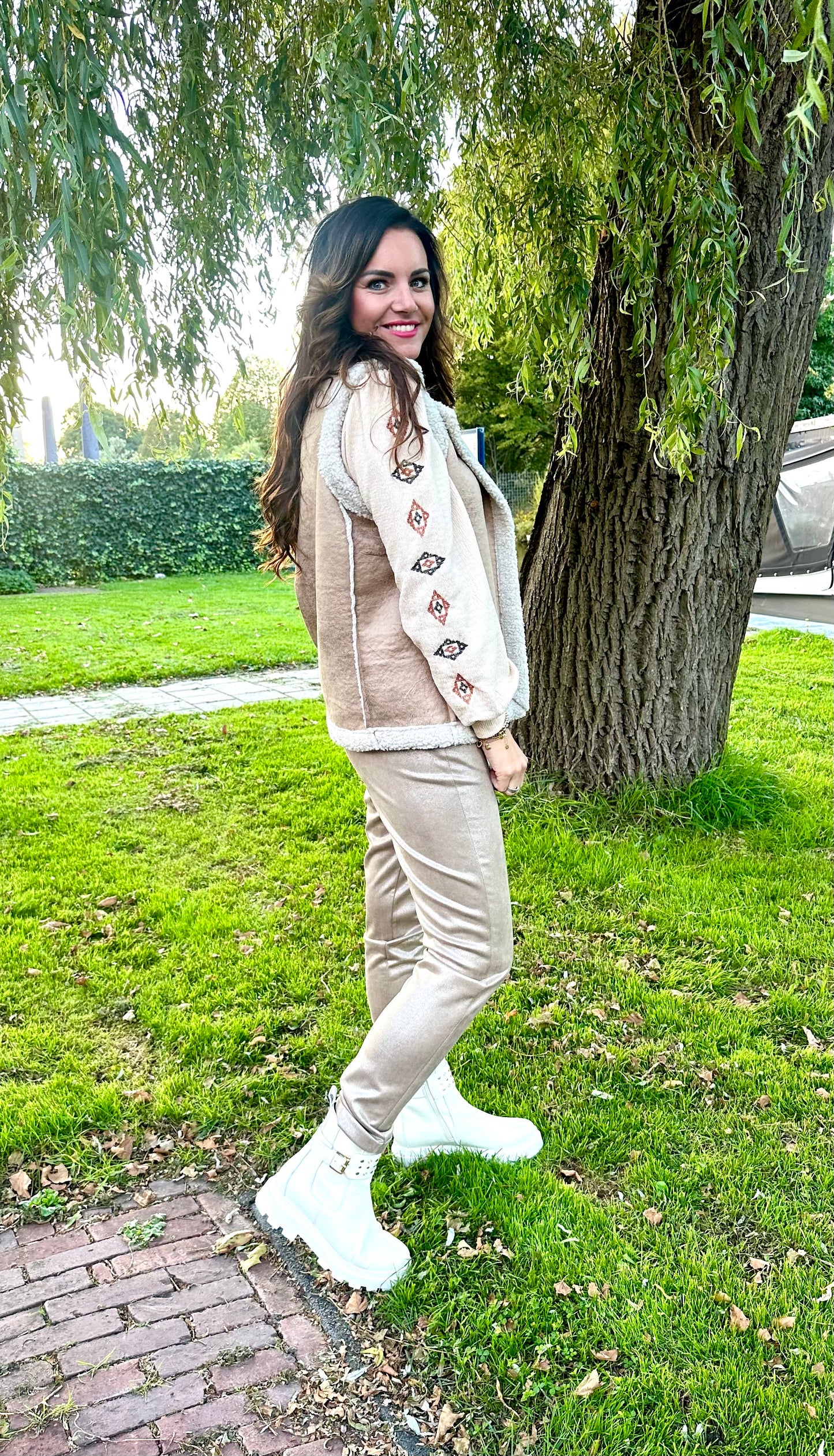 Broek DINJA goud