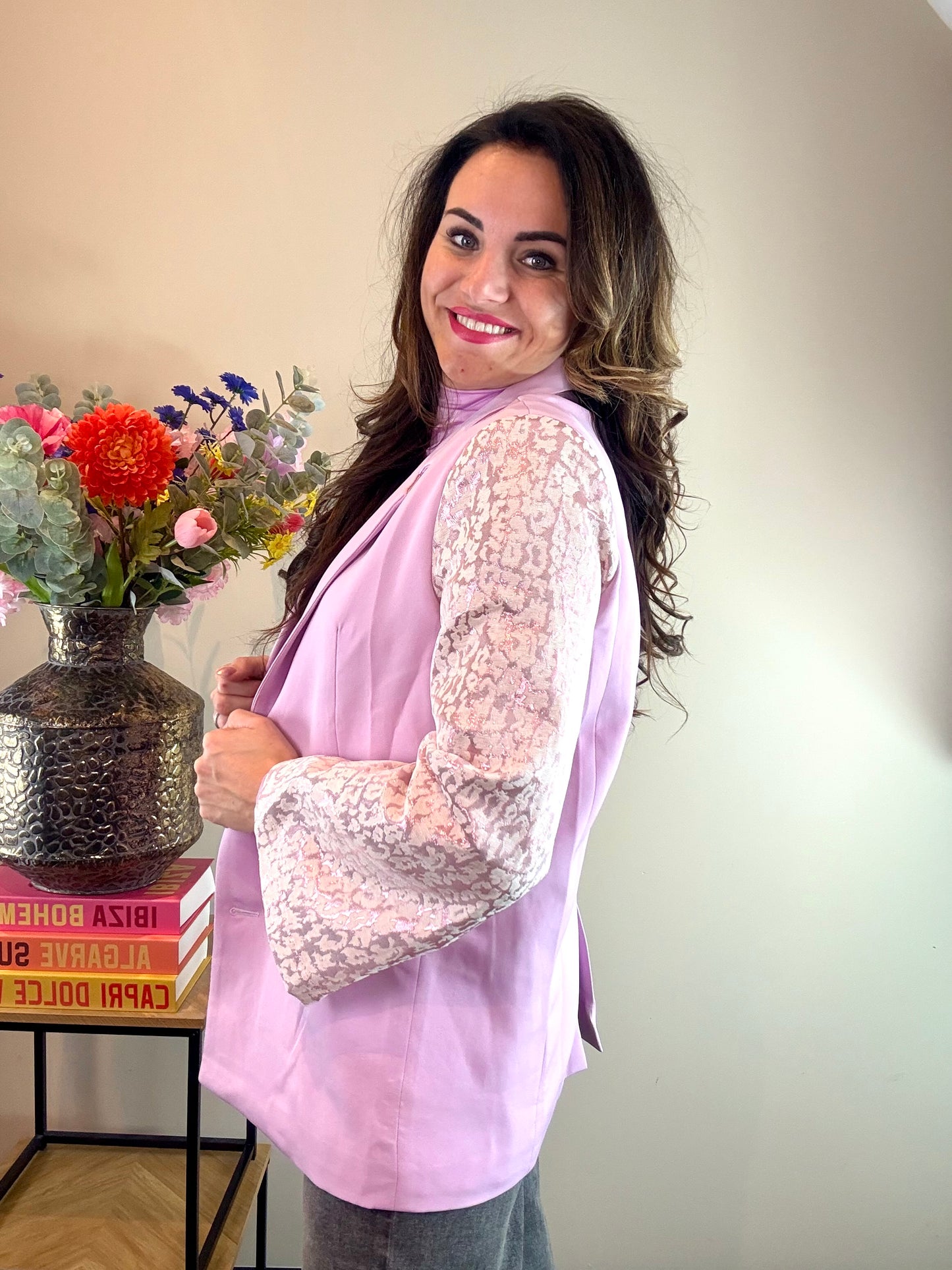 Blazer VICTORIA roze