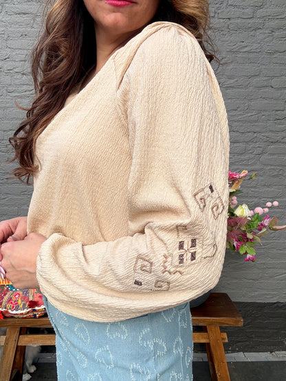 Blouse MOFIEN beige
