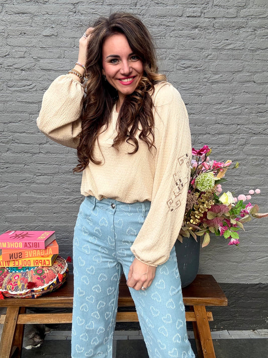 Blouse MOFIEN beige