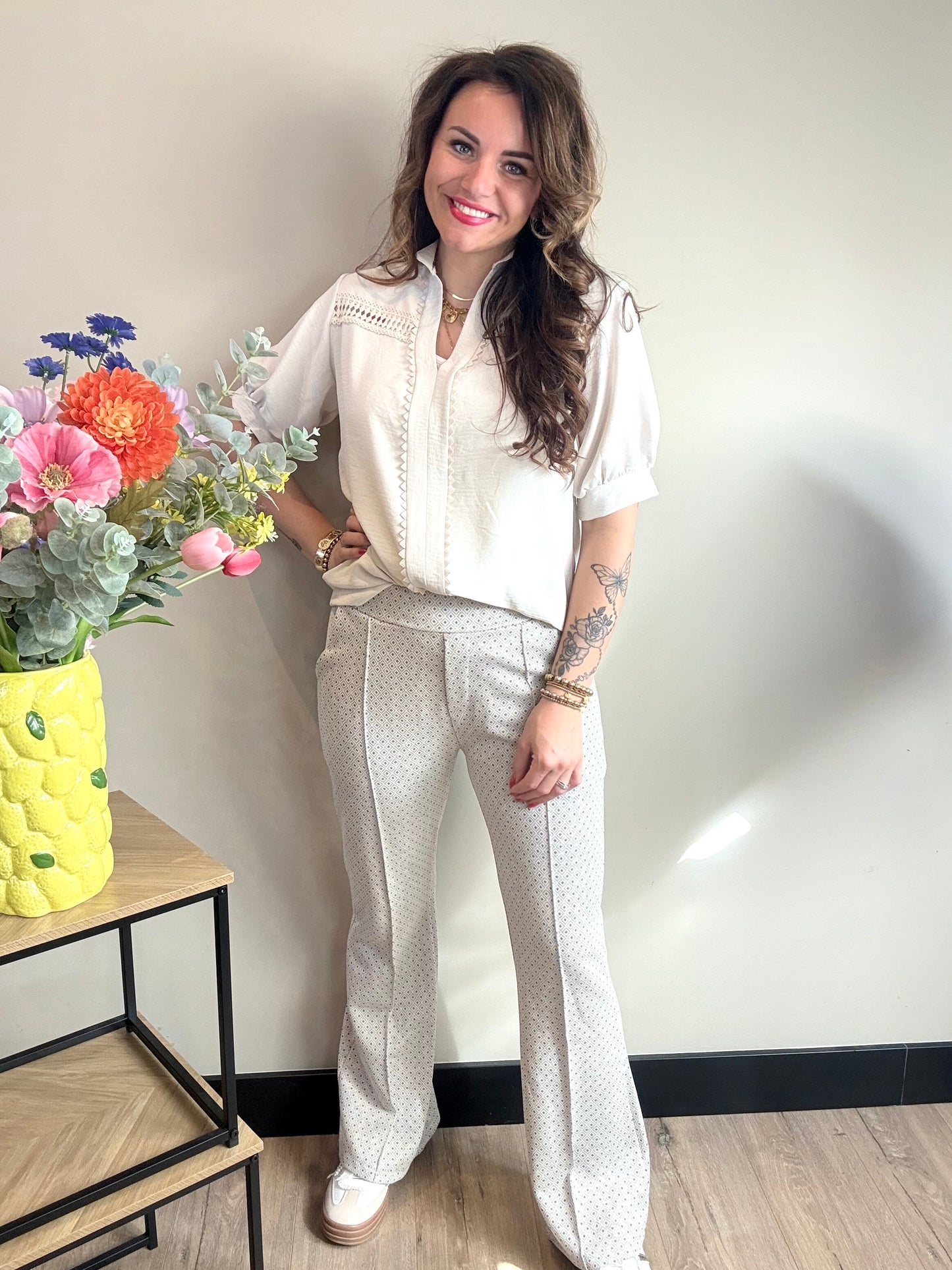 Broek TRISHA beige