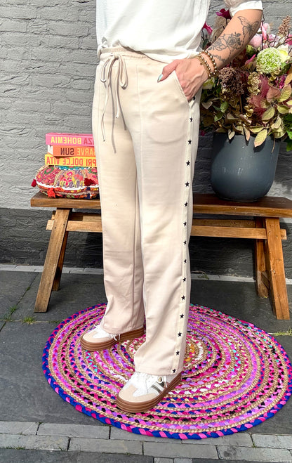Broek STARS beige
