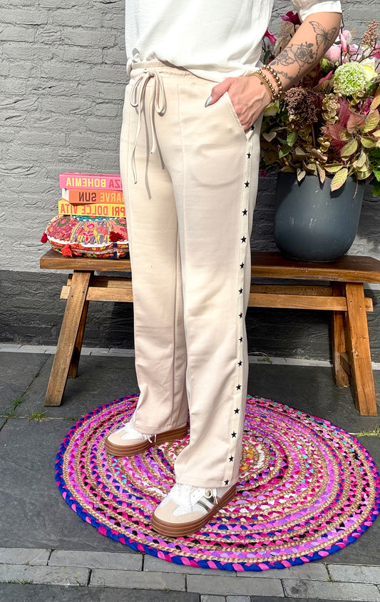 Broek STARS beige