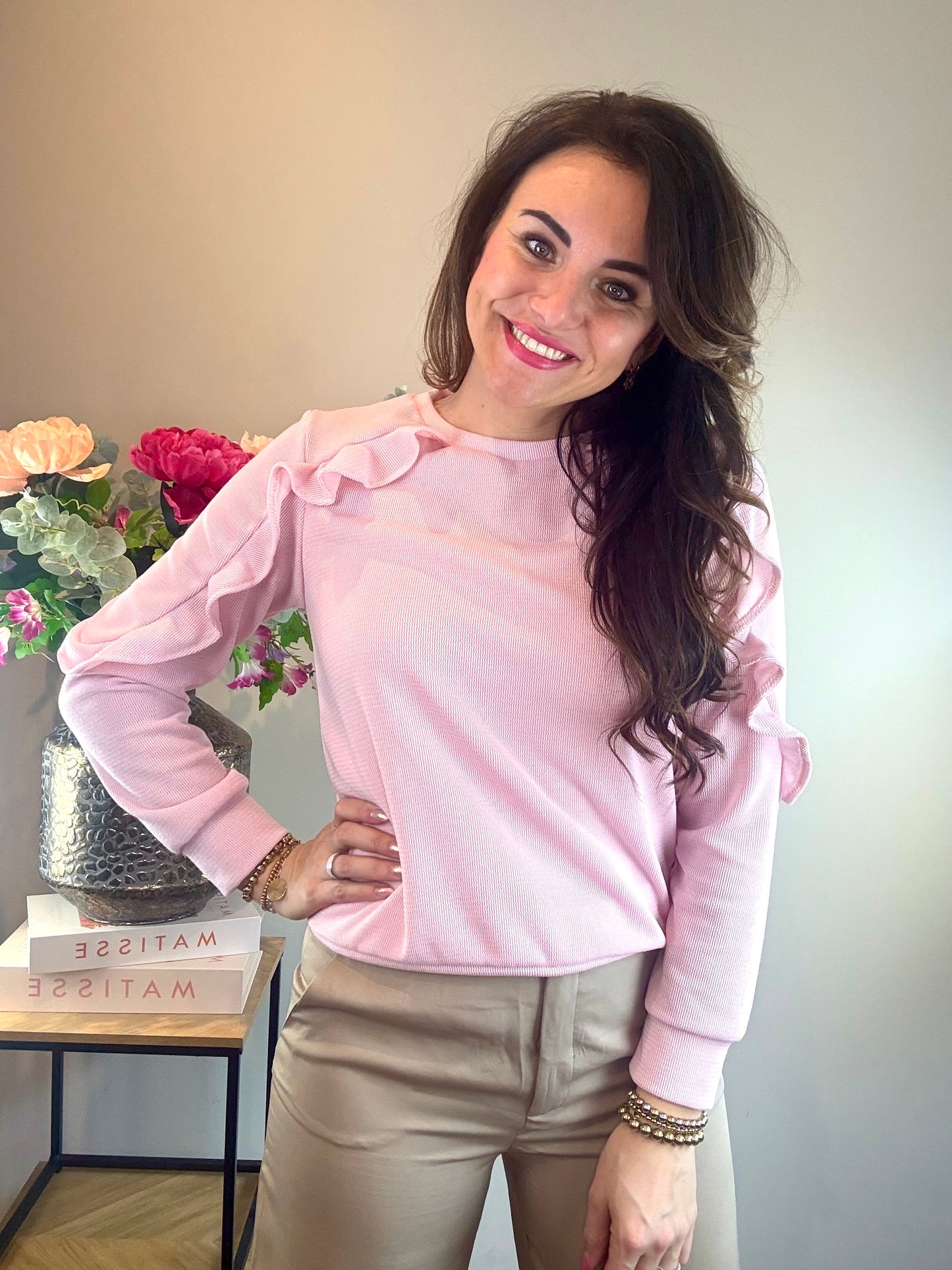 Shirt MORENA licht roze