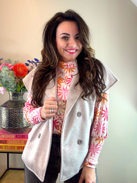 Gilet RAYA beige