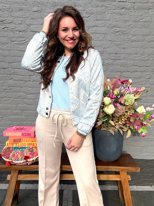 Bomber jacket MIAKE blauw