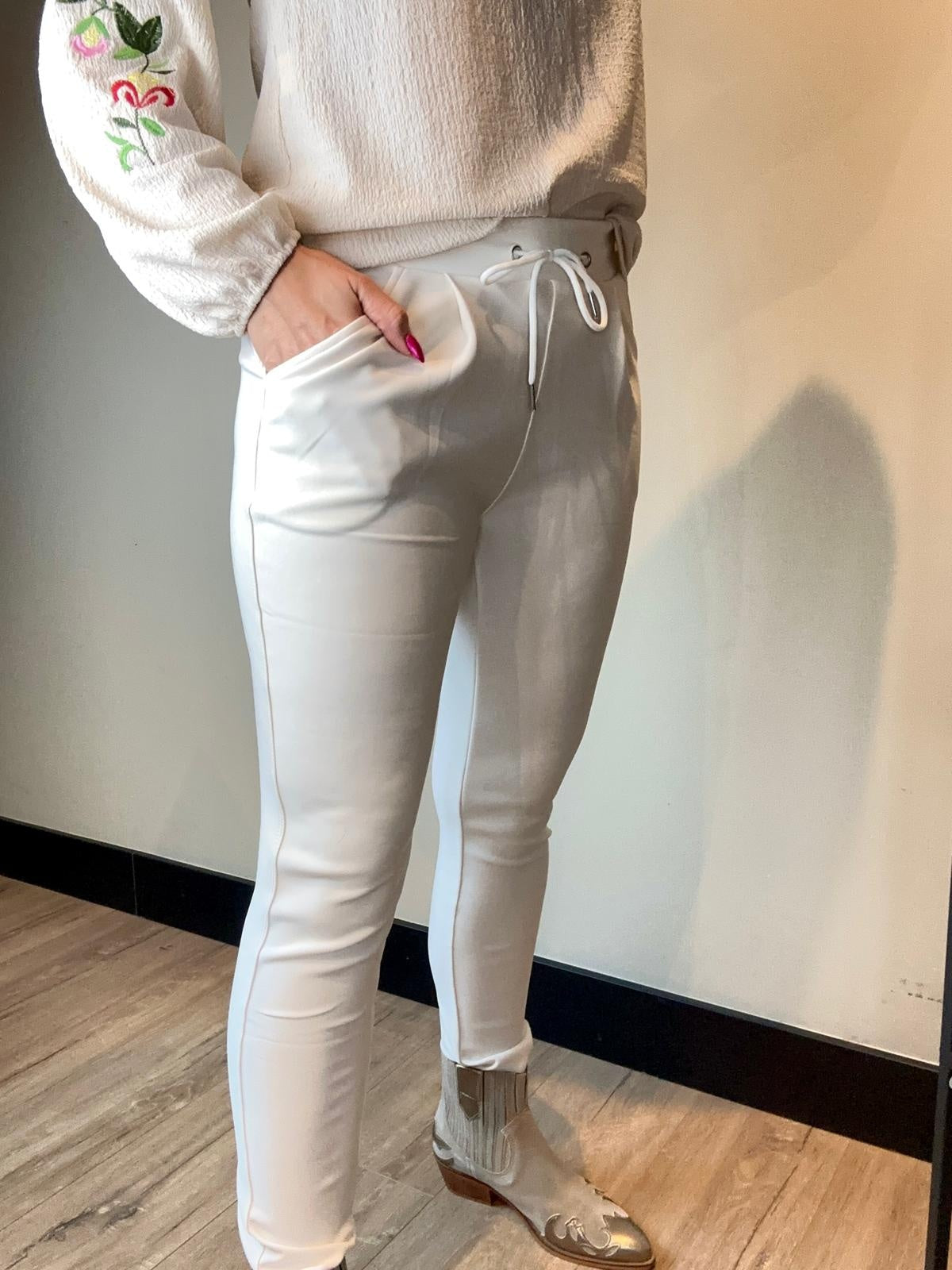 Broek CANNA beige 
