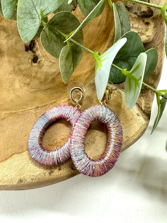 Oorbellen JE14734 - PURPLE 