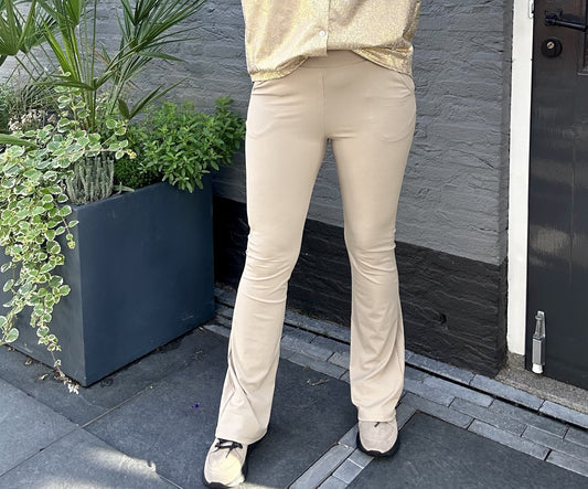 Flair broek VIEKE beige 